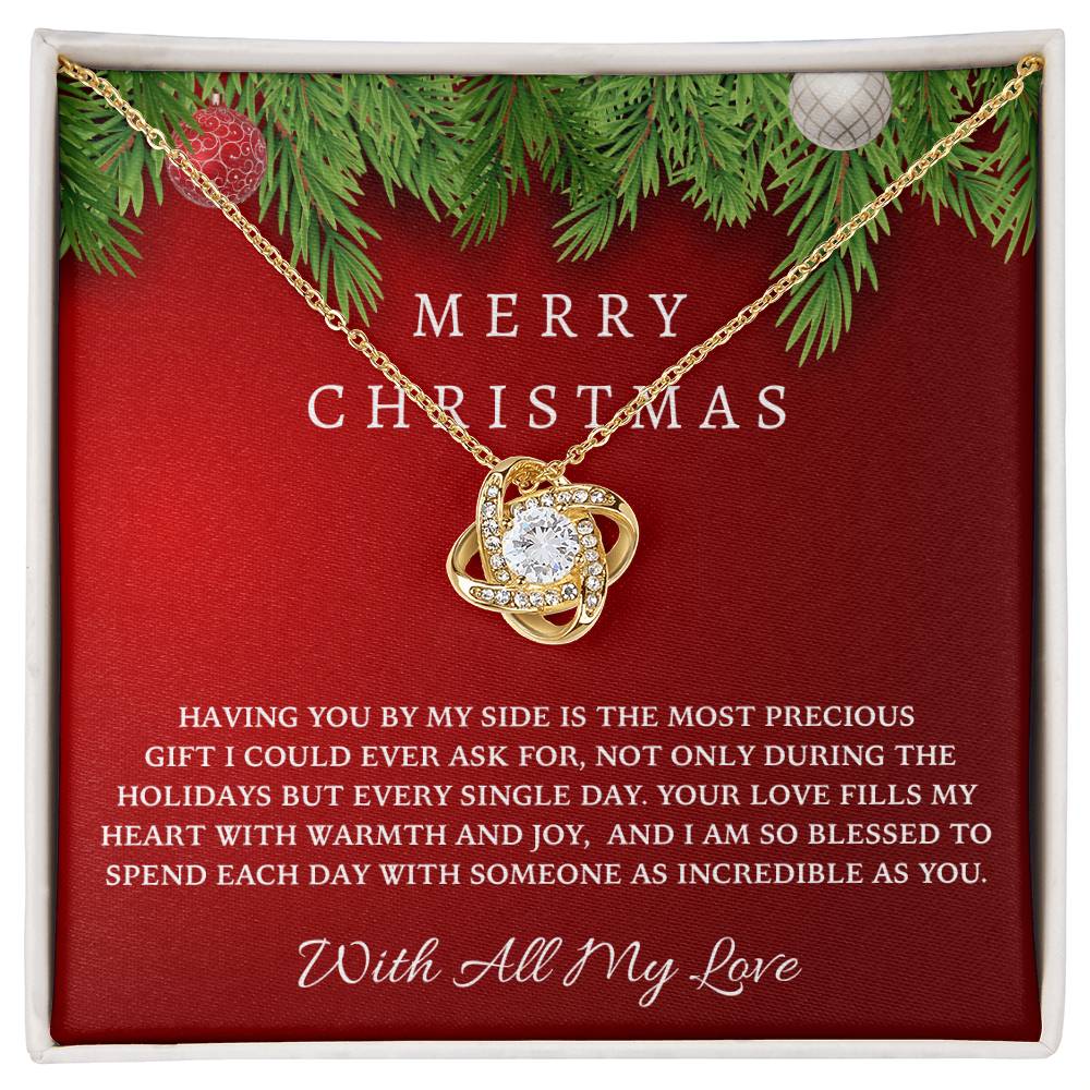 Christmas Necklace Gift For Her | Celebrate the Love That Shines All Year