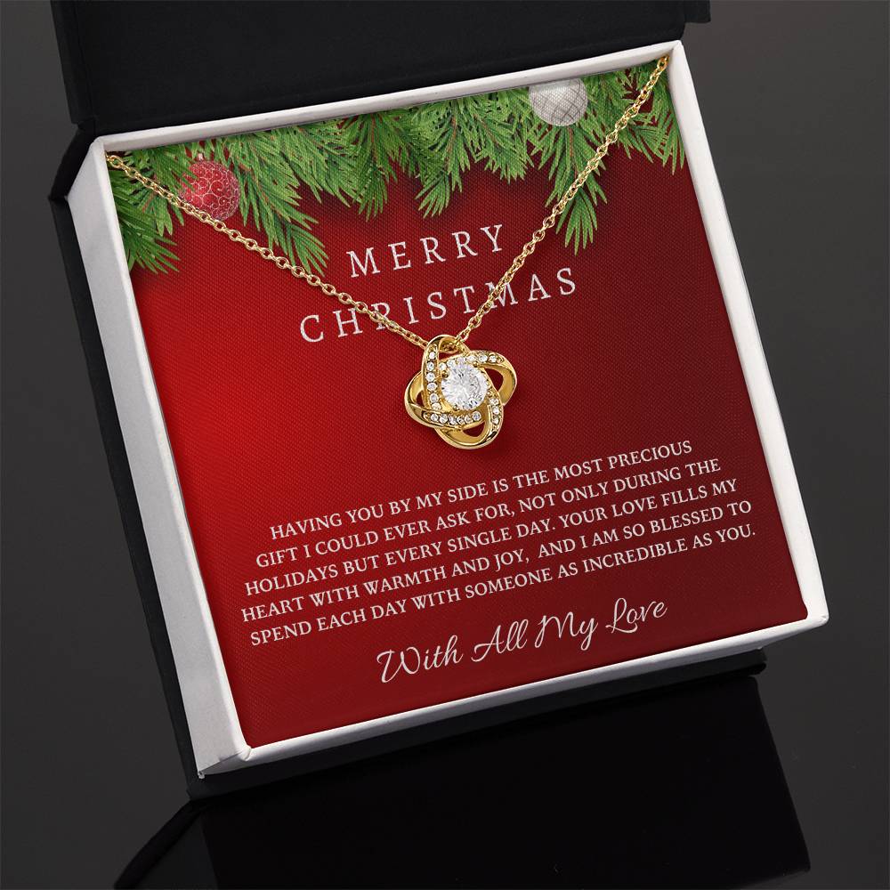 Christmas Necklace Gift For Her | Celebrate the Love That Shines All Year