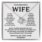 To My Beautiful Wife – Message of Love