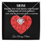 Mom Necklace - Heart and Home