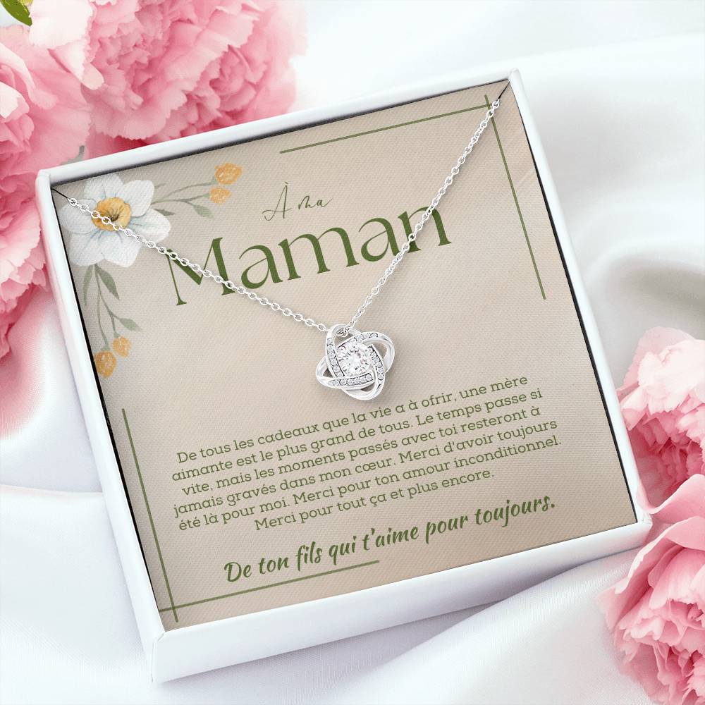 Cadeau Pour Maman De Ton Fils - Collier Pour Elle