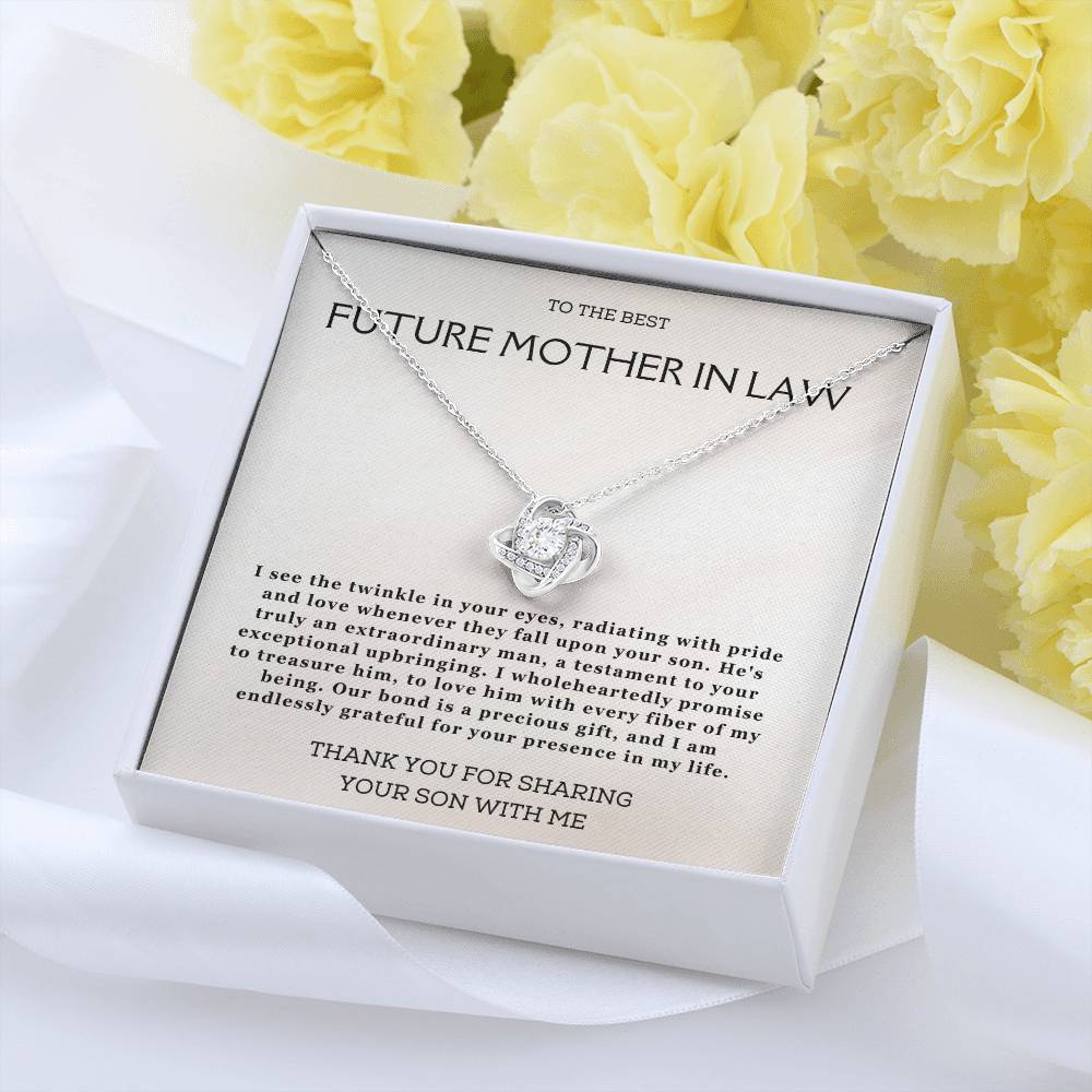 Mother in Law Necklace - Gift for Future Mother in Law - Wedding Jewelry