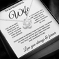 To My Beautiful Wife - Love Knot Necklace