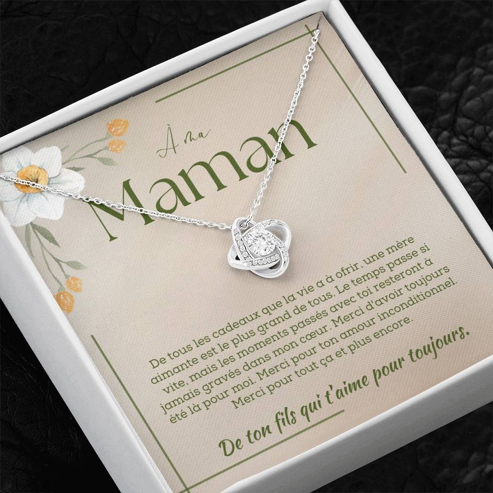 Cadeau Pour Maman De Ton Fils - Collier Pour Elle
