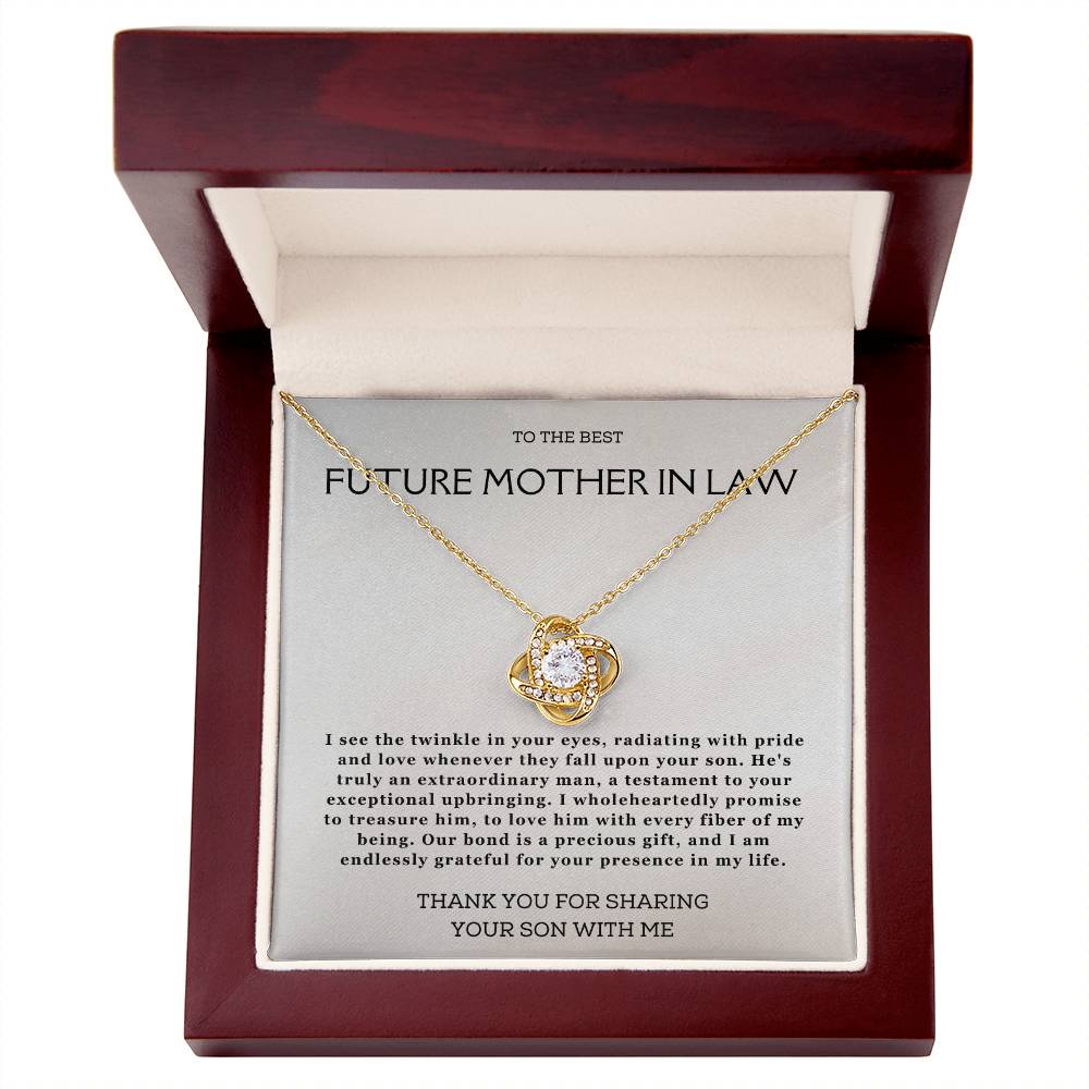 Mother in Law Necklace - Gift for Future Mother in Law - Wedding Jewelry
