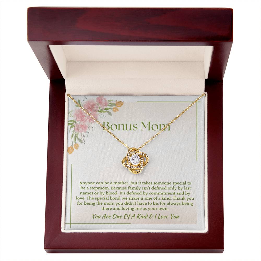 Bonus Mom Gift | Stepmom Gift | Best Bonus Mom Necklace