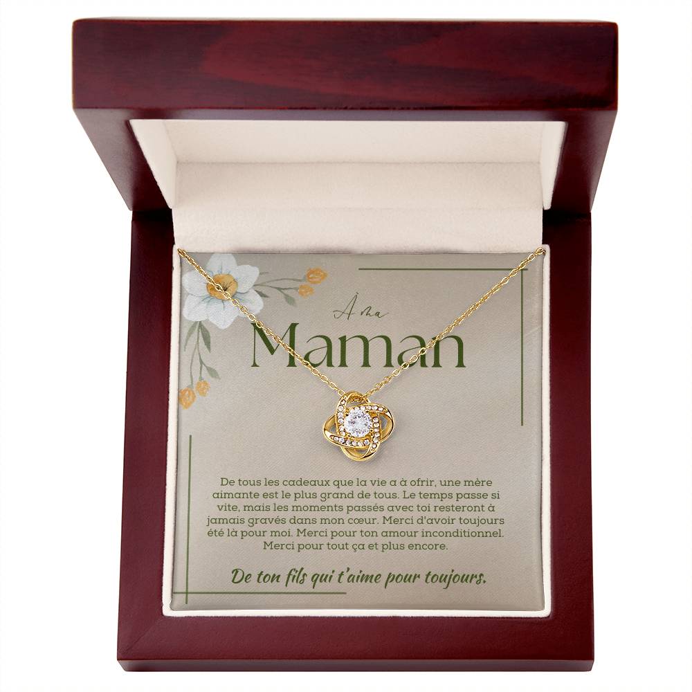 Cadeau Pour Maman De Ton Fils - Collier Pour Elle