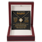 To My Beautiful Daughter – Love Knot Necklace from Dad