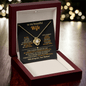 To My Beautiful Wife – Love Knot Necklace