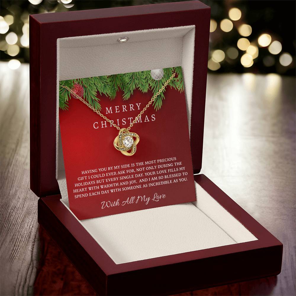 Christmas Necklace Gift For Her | Celebrate the Love That Shines All Year