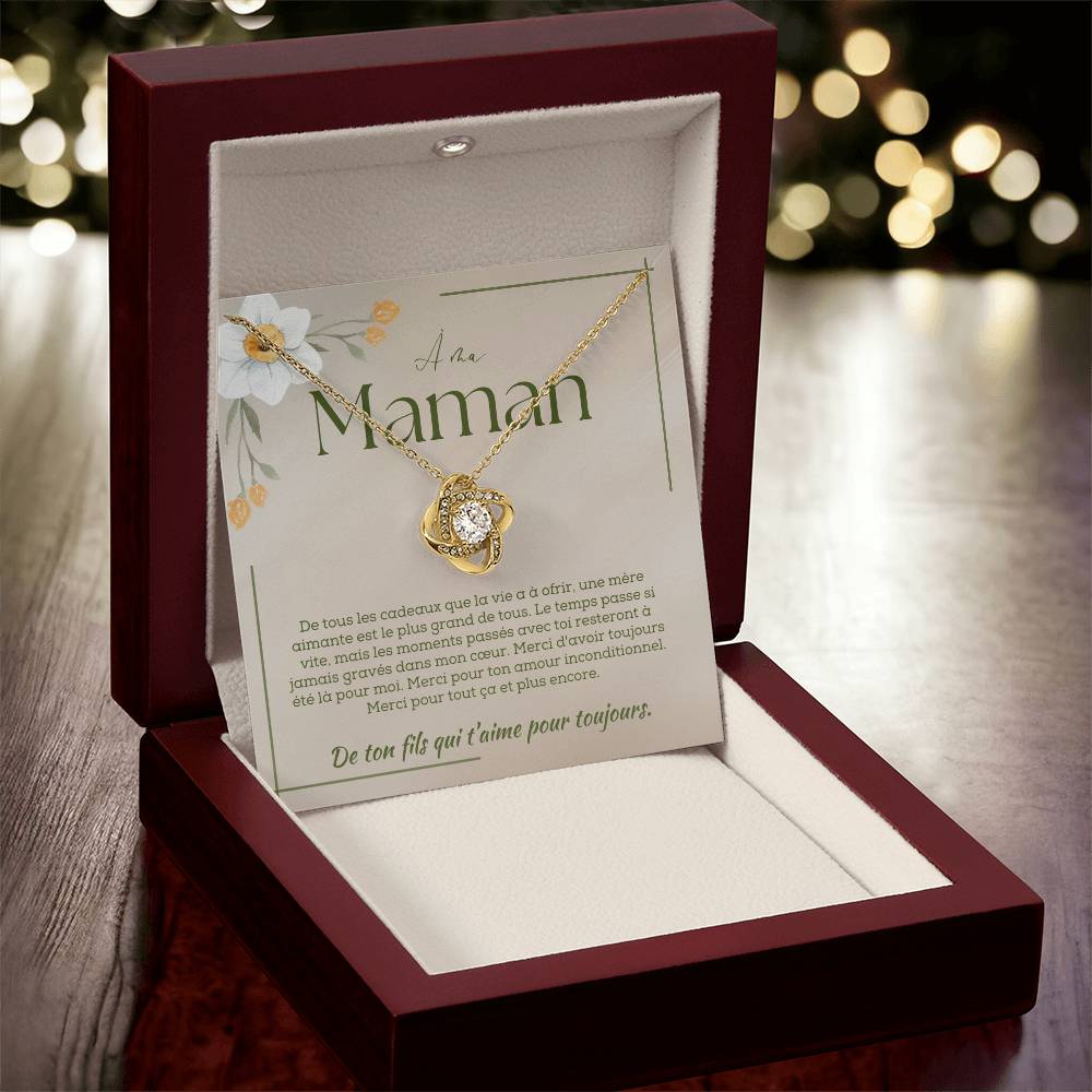Cadeau Pour Maman De Ton Fils - Collier Pour Elle