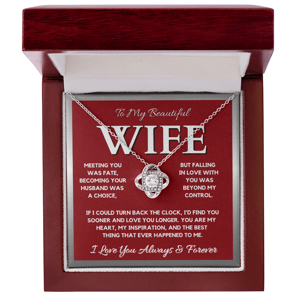 To My Beautiful Wife - "Meeting You Was Fate"
