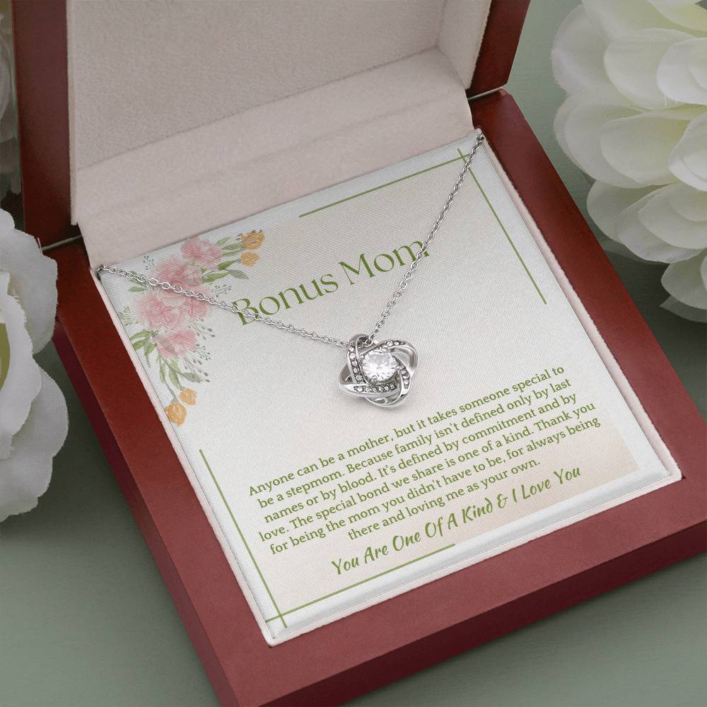 Bonus Mom Gift | Stepmom Gift | Best Bonus Mom Necklace