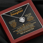 To My Beautiful Daughter – Love Knot Necklace from Dad