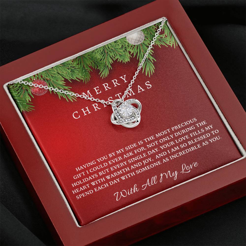 Christmas Necklace Gift For Her | Celebrate the Love That Shines All Year