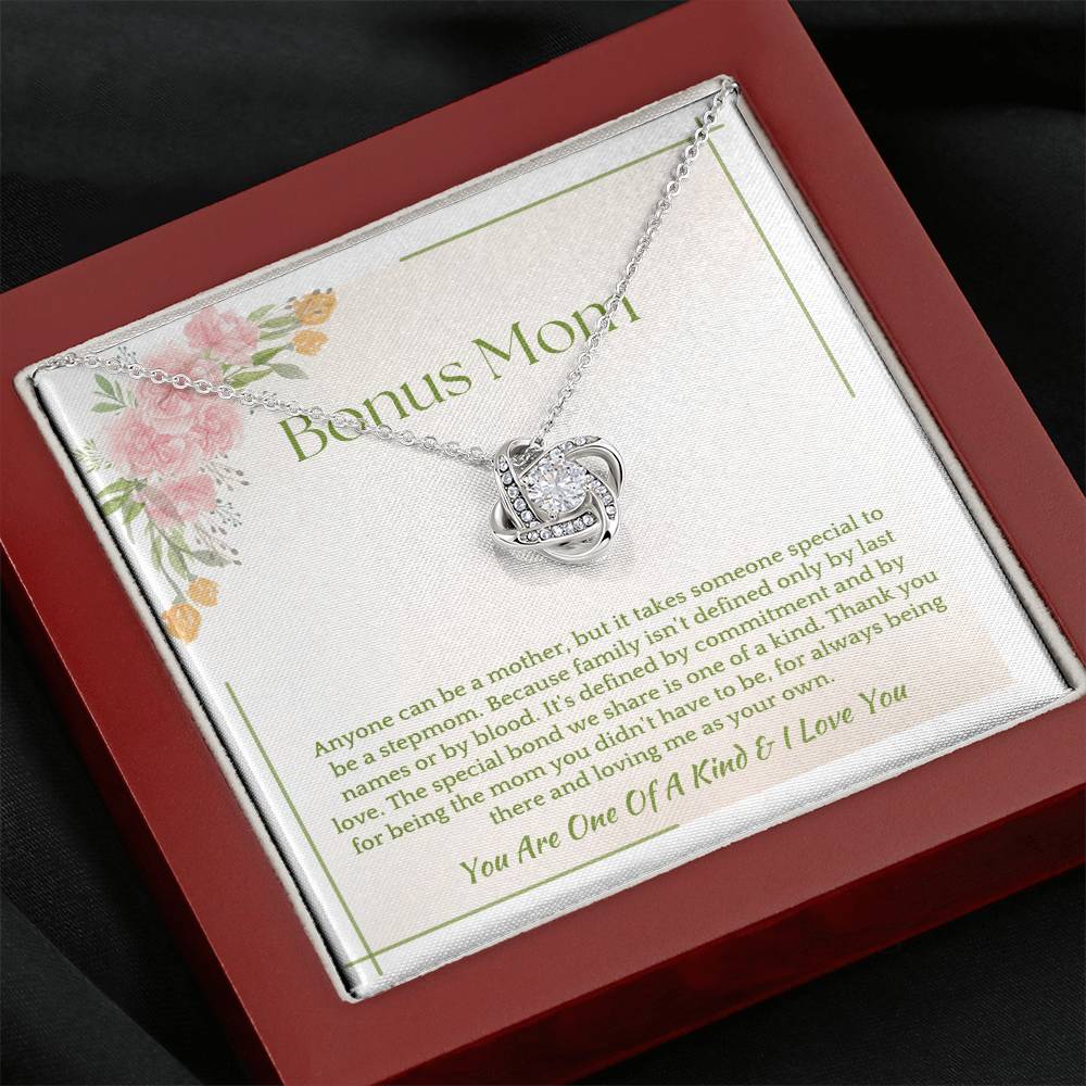 Bonus Mom Gift | Stepmom Gift | Best Bonus Mom Necklace