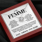 A Ma Femme – Collier Nœud d'Amour