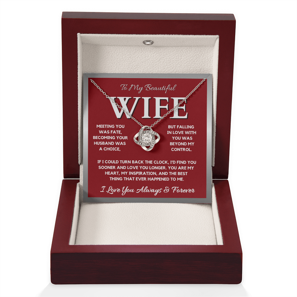 To My Beautiful Wife - "Meeting You Was Fate"