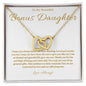 Bonus daughter Necklace Gift From Dad