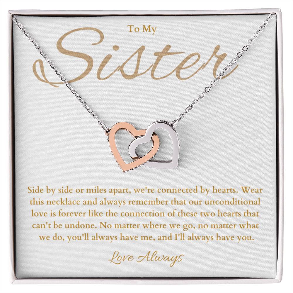 Sister Gift - Beautiful Necklace for Sister Birthday