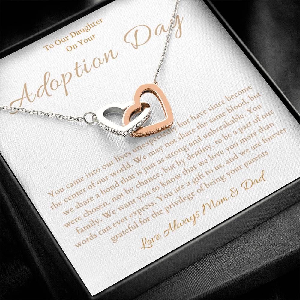 Adoption Day Necklace Gift For Daughter