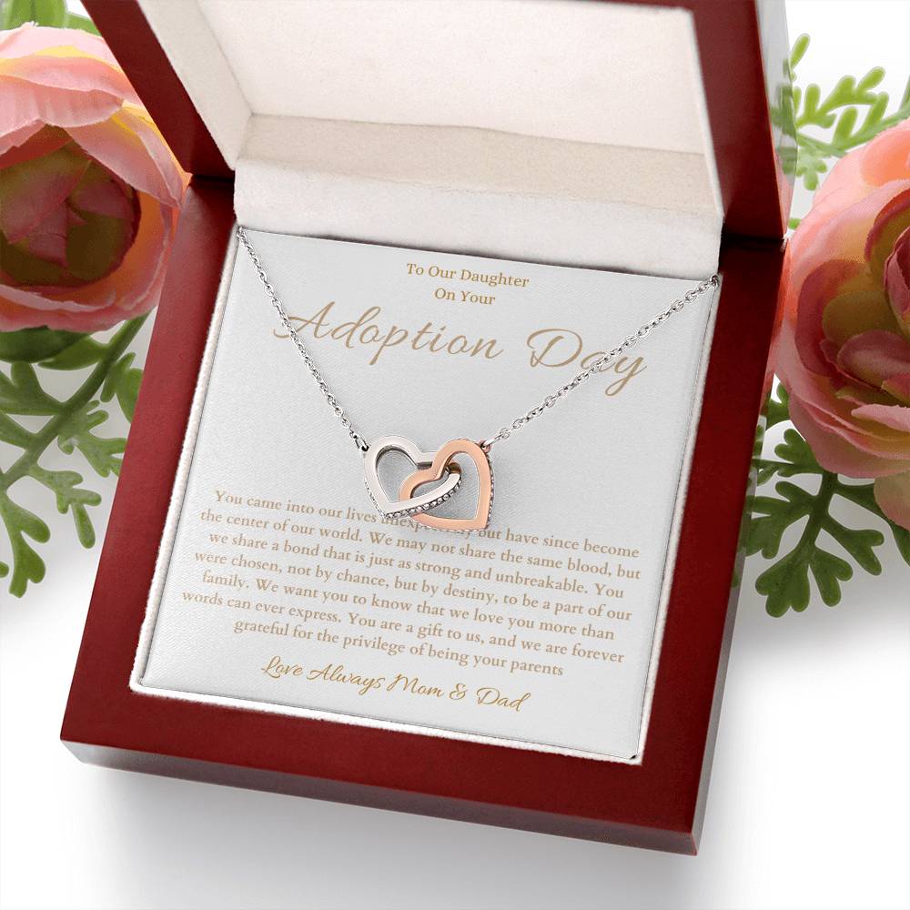 Adoption Day Necklace Gift For Daughter