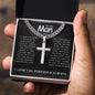 To My Man - Love You Forever Cross Necklace