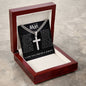 To My Man - Love You Forever Cross Necklace