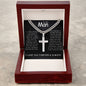 To My Man - Love You Forever Cross Necklace