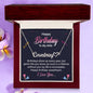 Personalized "Happy Birthday To My Wife" Name Necklace