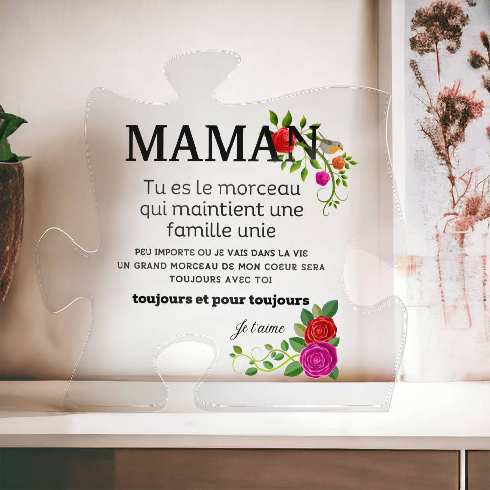 Cadeau Pour La Fête Des Mères - Puzzle En Acrylique