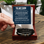 To My Son Bracelet – Be Brave