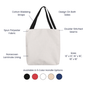 Funny Retro Tote Bag – "Some People Are Like Clouds"