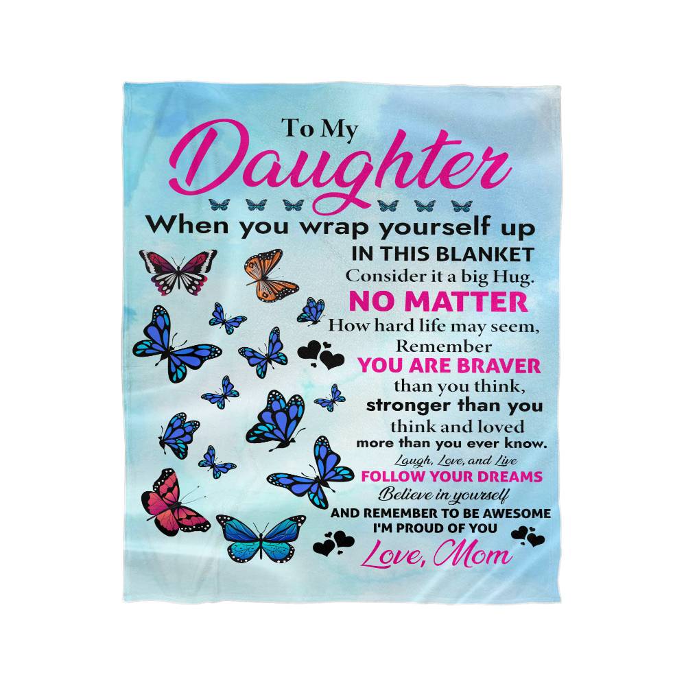 Daughter Blanket - Proud Mom