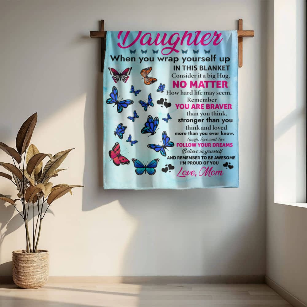 Daughter Blanket - Proud Mom