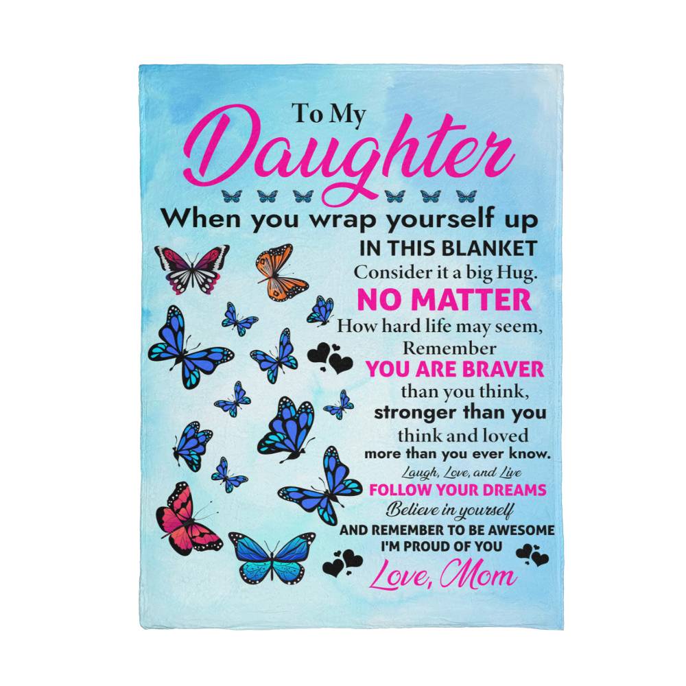 Daughter Blanket - Proud Mom