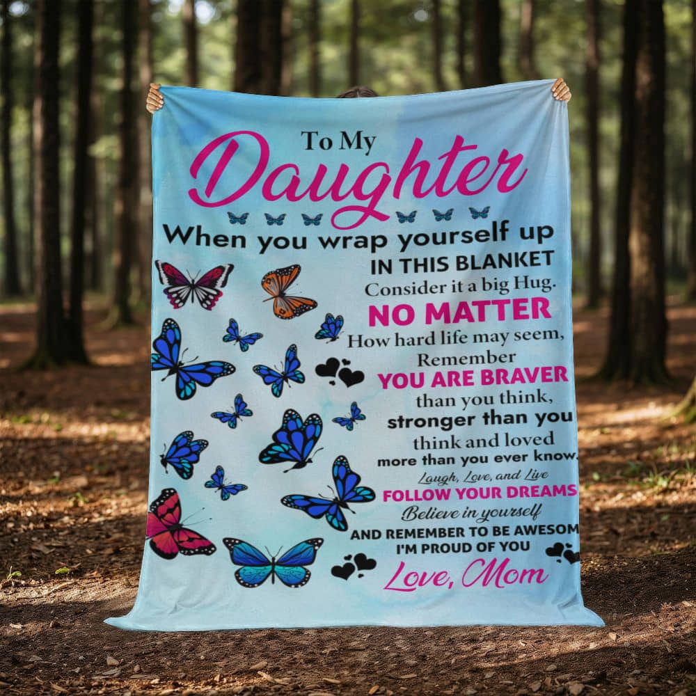 Daughter Blanket - Proud Mom