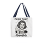 Funny Retro Tote Bag - F#@K THAT Respectfully