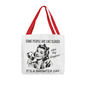 Funny Retro Tote Bag – "Some People Are Like Clouds"
