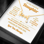 To My Amazing Daughter – Love Necklace