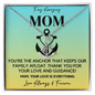 Anchor Necklace For Mom - Anchor of Our Home
