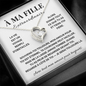 A Ma Fille - Collier Forever Love