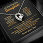To My Amazing Daughter – Forever Love Necklace from Dad