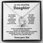 To My Daughter – Forever Love Necklace from Dad