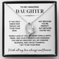 Forever Love Necklace – Heart Pendant Gift for Daughter from Mom