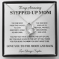 Stepped up Mom Necklace