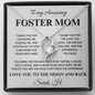 Foster Mom Heart Necklace