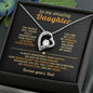 To My Amazing Daughter – Forever Love Necklace from Dad