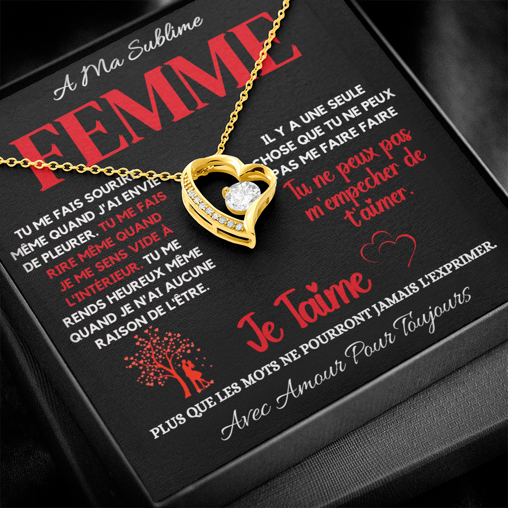 A Ma Sublime Femme – Cadeau de Saint-Valentin Romantique et Élégant
