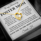 Foster Mom Heart Necklace